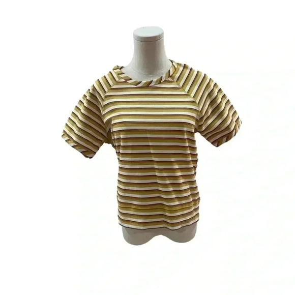 ROOLEE Striped Crop Top Size Small EUC - Picture 1 of 2
